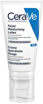 Picture of CeraVe PM Facial Moisturising Lotion with Hyaluronic Acid